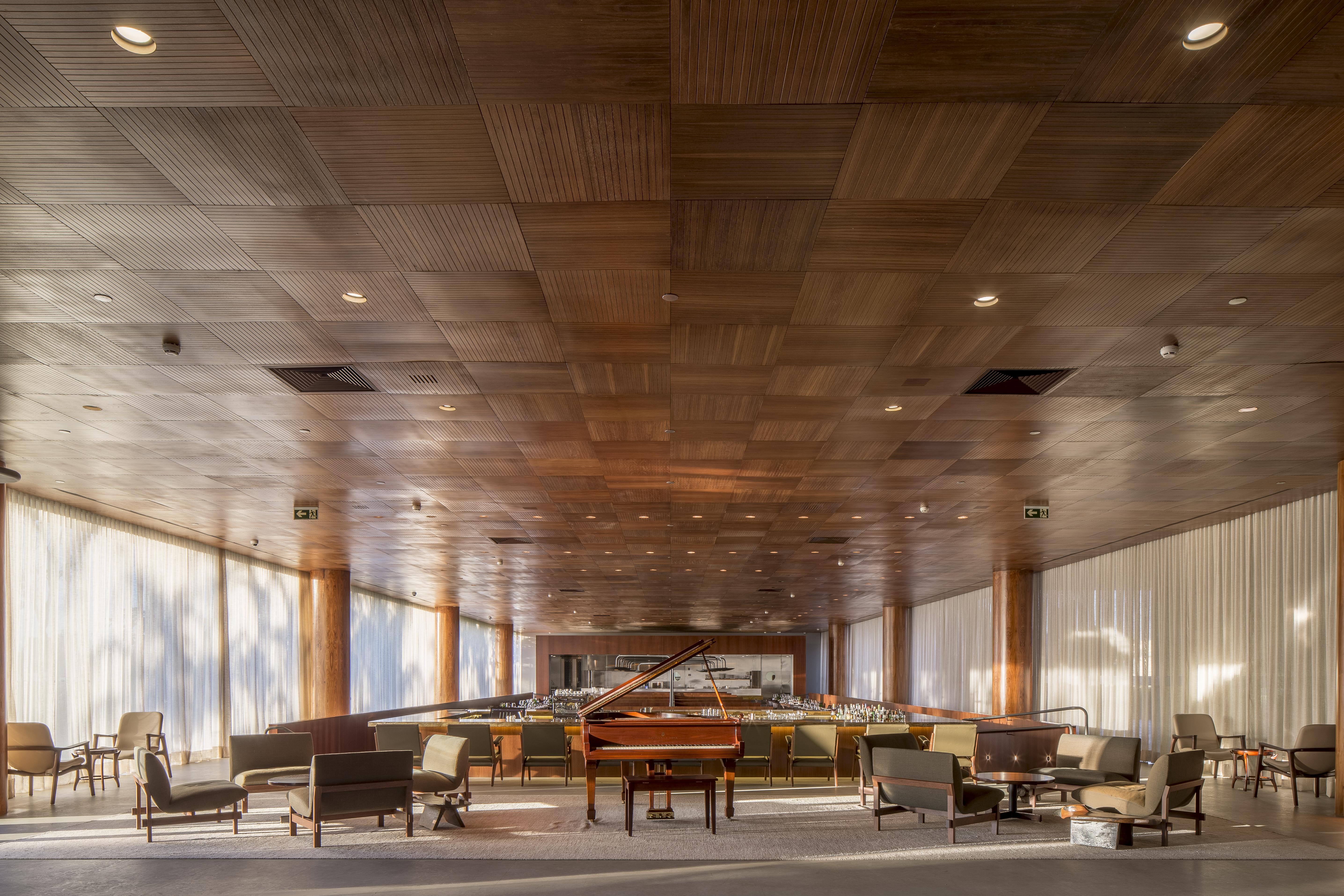 B Hotel Brasília Buitenkant foto The interior of the lounge