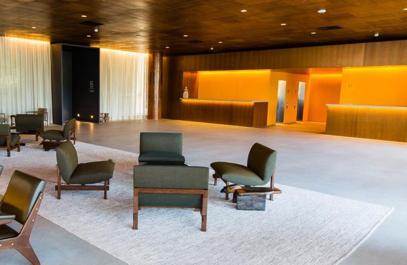 B Hotel Brasília Buitenkant foto The interior of the hotel